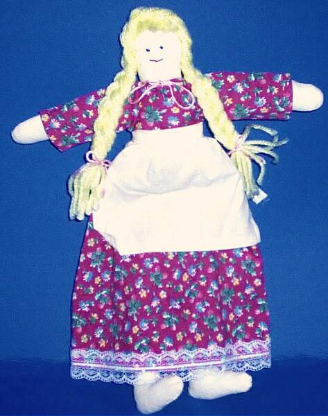 colonial rag dolls