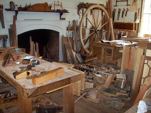 Colonial Woodworking Shop