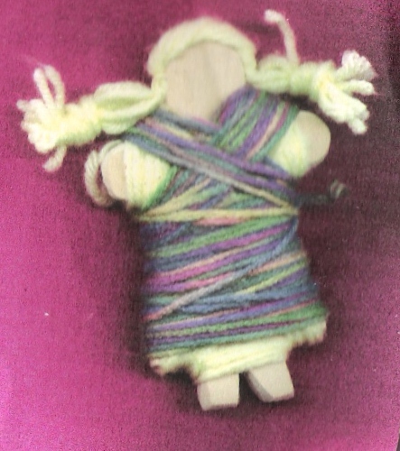 Wooden Weaving Doll