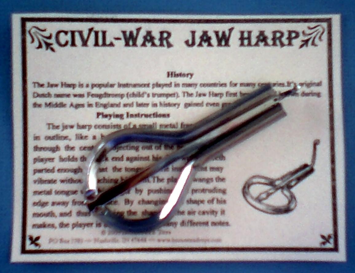 civil war jaw harp