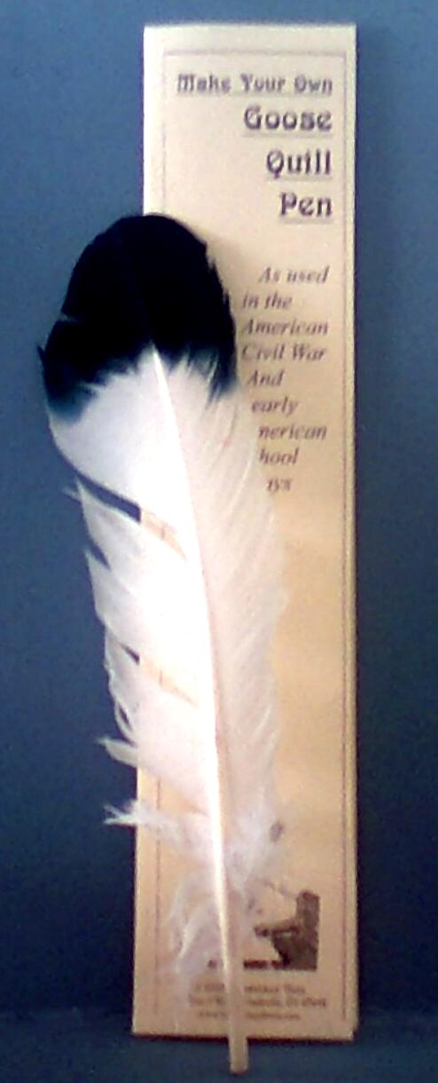 civil war goose quill