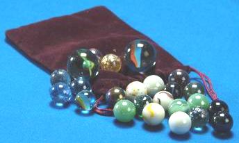 Glass Marbles Set