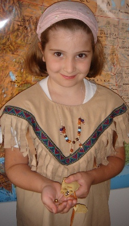 Girl with Medicine Pouch 